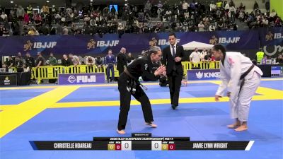 Christelle Hoareau vs Jamie Lynn Wright 2026 European Jiu-Jitsu IBJJF Championship