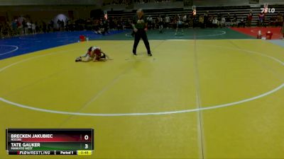 70 lbs Cons. Round 2 - Brecken Jakubiec, Rocori vs Tate Gauker, Mankato West