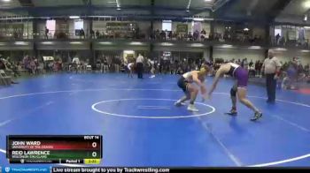 165 lbs Champ. Round 2 - John Ward, University Of The Ozarks vs Reid Lawrence, Wisconsin-Eau Claire