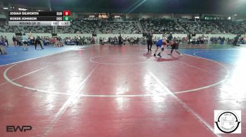 140 lbs Round Of 32 - Josiah Dilworth, Blanchard High School vs Boede Johnson, Checotah Matcats