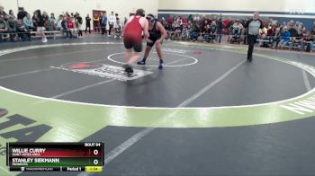 285 lbs Champ. Round 1 - Stanley Siekmann, Minneota vs Willie Curry, Saint James Area