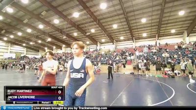 126 lbs Cons. Round 1 - Rudy Martinez, CO vs Jacob Livermore, CA