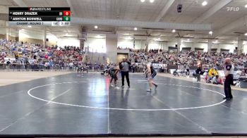 AA 215 lbs Champ. Round 1 - Henry Drazek, Brentwood High School vs Ashton Boswell, Cordova High School