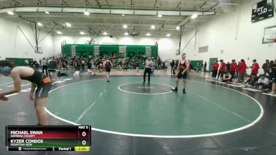 190 lbs Champ. Round 1 - Kyzer Condos, Mountain View vs Michael Swan, Natrona County