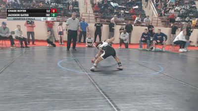 70_B lbs Quarterfinal - Chase Boyer, Elizabeth-Forward vs Jackson Gates, Freedom