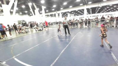 46 lbs Rr Rnd 2 - Chesney Schroeder, High Plains Thunder vs Alina Martinez, Kingdom WC