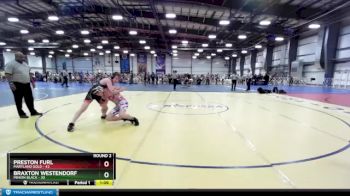 130 lbs Rd# 5- 3:45pm Friday Final Pool - Preston Furl, Maryland GOLD vs Braxton Westendorf, Minion Black