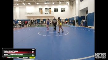 130 lbs Cons. Round 3 - Brielle Prendergast, Neshaminy vs Sara Bootwala, Woodbridge Senior