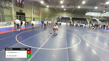 195 lbs Semifinal - Shepard Stephens, Sanderson Wrestling Academy vs Robert Seth Montierth, Ridgeline