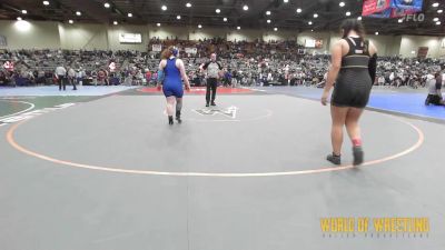 175 lbs Round Of 16 - Alana Tablit, Elite Force Wrestling Club vs Gracie Baker, Mustang Mat Club