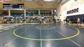 138 lbs Champ. Round 1 - Jonah Schulz, Cody vs Weston Loeper, Powell