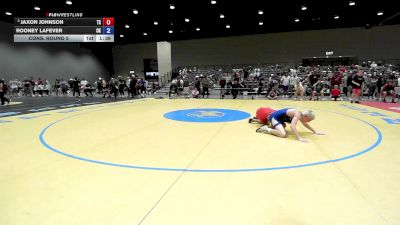 132 lbs Cons. Round 5 - Jaxon Johnson, TX vs Rooney LaFever, OK
