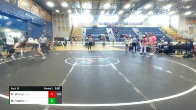 150 lbs Round 5 (8 Team) - Hunter Adams, OutKast WC vs Marlin Wilcox, Athens Christian