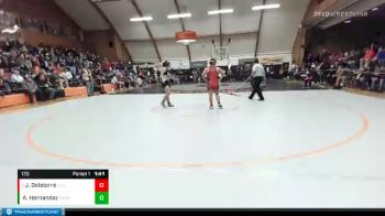 170 lbs Quarterfinal - Jennifer Delatorre, Tillamook vs Alixia Hernandez, Eagle Point