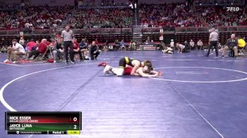 3A-132 lbs Champ. Round 2 - Jayce Luna, Bettendorf vs Nick Esser, Dallas Center-Grimes