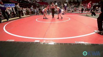 73 lbs Quarterfinal - Riot Smith, Buck Pride Wrestling vs Ashur Crary, Bristow Wrestling