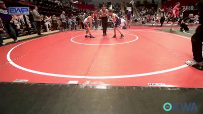 73 lbs Quarterfinal - Riot Smith, Buck Pride Wrestling vs Ashur Crary, Bristow Wrestling