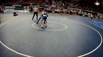 D 3 165 lbs Champ. Round 1 - DAVID EVANS, St. Edmund vs Willie Martin, Patrick Taylor - Science/Tech.