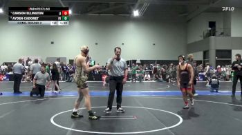 145 lbs Cons. Round 2 - Carson Ellington, Lion Elite vs Ayden Cadoret, Plainville Kids