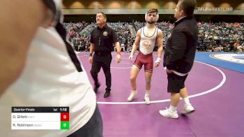 132 lbs Quarterfinal - DJ Gillett, Crescent Valley vs Ryder Robinson, Wasatch