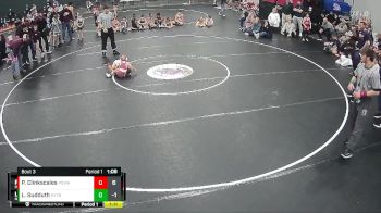 45 lbs Placement (4 Team) - Lucas Sudduth, Ninety Six vs Patrick Clinkscales, Palmetto State Wrestling Academy