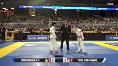 Trevor Joseph Owen Hall vs Jarrod Lewis Butler Jr 2025 Pan Kids Jiu-Jitsu IBJJF Championship