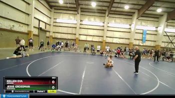 80 lbs 1st Place Match - Kellen Eva, Nevada vs Jesse Grossman, Montana