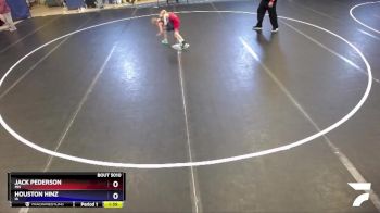 53 lbs Round 2 - Jack Pederson, MN vs Houston Hinz, IA