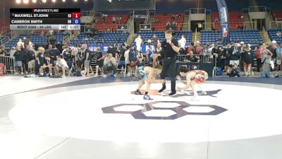 88 lbs Champ. Rd Of 16 - Maxwell St.John, Kansas vs Cameron Smith, Ohio