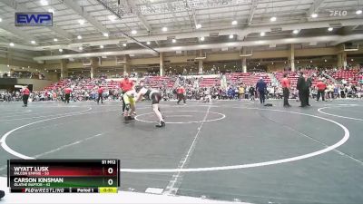 110 lbs Cons. Round 4 - Wyatt Lusk, Falcon Empire vs Carson Kinsman, Olathe Raptor