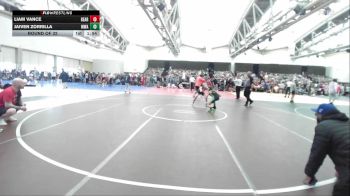 110-I lbs Round Of 32 - Liam Vance, Bearcat Wrestling Club vs Jaiven Zorrilla, Mwa