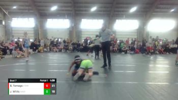 80 lbs Round 3 (6 Team) - Blake Tomago, Xtreme vs Justin Wildy, AACO Allstars