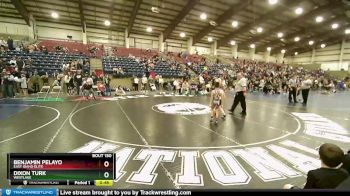 55 lbs Quarterfinal - Benjamin Pelayo, East Idaho Elite vs Dixon Turk, Westlake