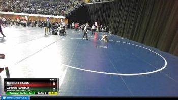 56 lbs Semifinal - Azekiel Koethe, Big Game Wrestling Club vs Bennett Fields, Iowa