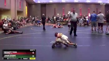 49 lbs Round 3 (4 Team) - Jaxon Burke, MO Outlaws Gold vs Bennett Todd, Operators