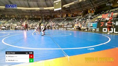 100 lbs Semifinal - Blaise Wilson, RPW vs Coleman McNutt, PINnacle