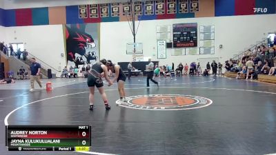 170 lbs Cons. Round 1 - Audrey Norton, Southridge vs Jayna Kulukulualani, Mountainside