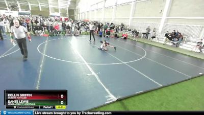 67 lbs Cons. Round 5 - Kollin Griffin, Siuslaw Mat Club vs Dante Lewis, Lewis Academy Wrestling