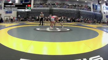 126 lbs Champ. Round 1 - Cohen Lewis, Bowling Green vs Trapper Trenary, Eastside