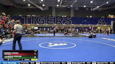 120 lbs Semifinal - Kameron Stiffler, Enterprise HS vs Ramon Lozada, Wetumpka