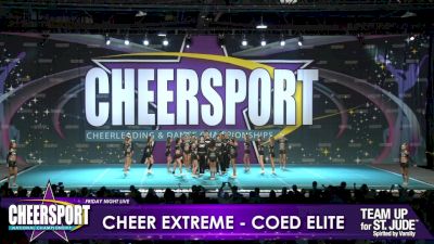 Cheer Extreme - Kernersville - Coed Elite [2019 Medium Senior Coed 5 Day 1] CHEERSPORT Nationals: Friday Night Live