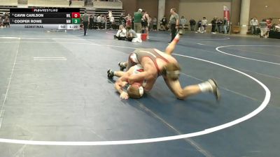 160 Championship Bracket Semifinal - Cooper Rowe, Mound Westonka vs Cavin Carlson, Willmar