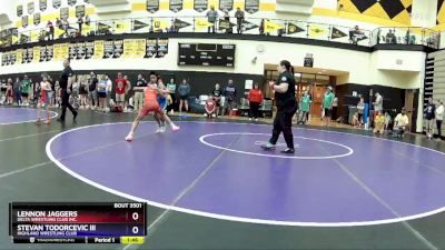 74 lbs Champ. Round 1 - Lennon Jaggers, Delta Wrestling Club Inc. vs Stevan Todorcevic Iii, Highland Wrestling Club