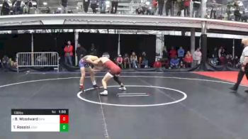 138 lbs Prelims - Braidon Woodward, Canisteo vs Tyler Rossini, Journeymen