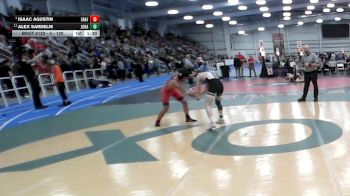 4 - 120 lbs Quarterfinal - Isaac Agustin, Grafton vs Alex Sardelis, John Handley