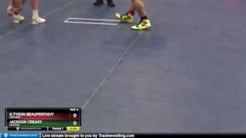 197 lbs Champ. Round 2 - Jackson Creasy, Lincoln vs 4 Tyson Beauperthuy, Midland