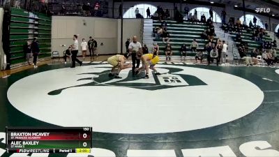 150 lbs Cons. Semi - Alec Baxley, St Mark`s vs Braxton Mcavey, St. Frances Academy