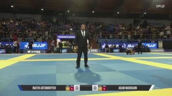Matvii Artsimovych vs Adam Marouani 2026 IBJJF European NoGi