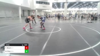 144 lbs Consi Of 8 #2 - Talen Blood, No Team vs Willie Rios, Espana WC