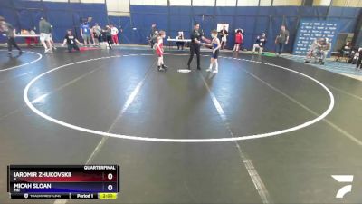 77 lbs Quarterfinal - Iaromir Zhukovskii, IL vs Micah Sloan, MN